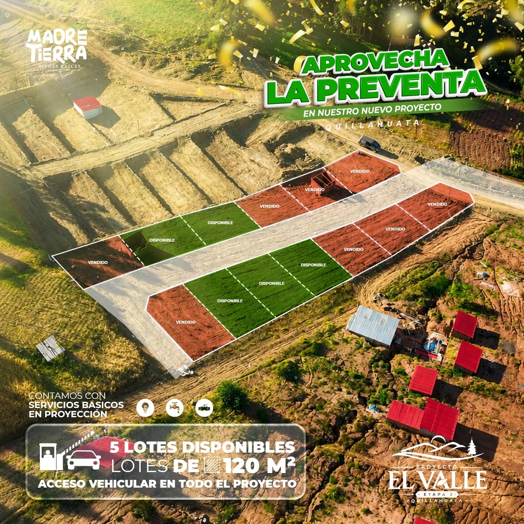 Lotes en Quillahuata – Valle Etapa 2